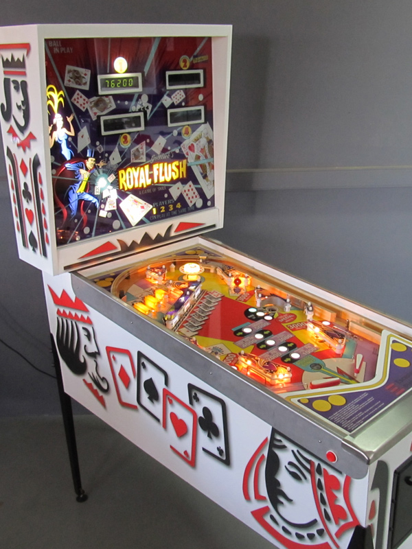 Royal Flush pinball machine for sale
