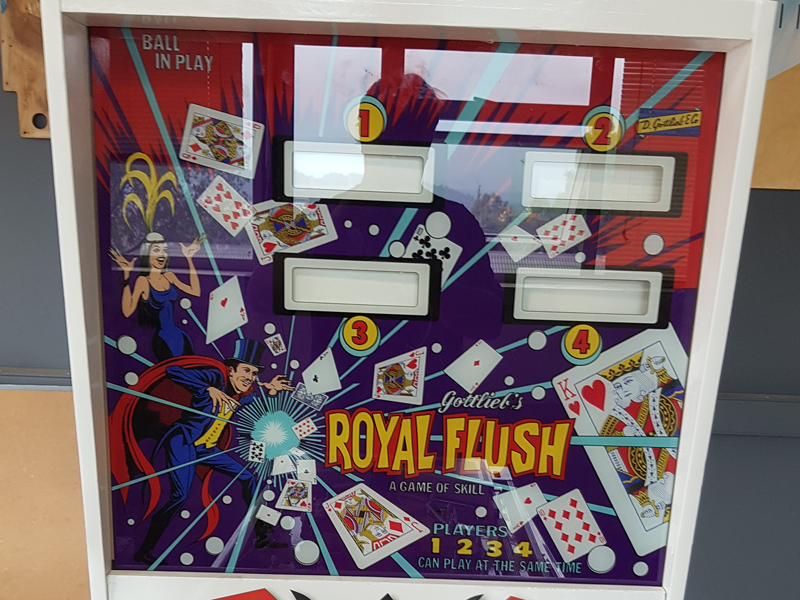 Reproduction Backglass