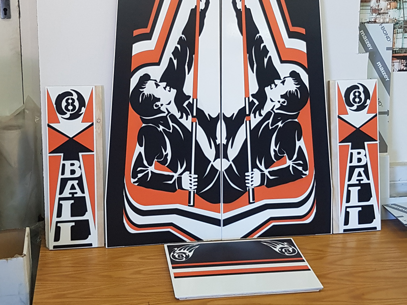 Printed cabinet panels