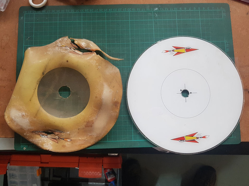 Gottlieb backbox disk