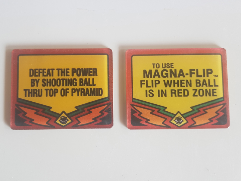 Twilight Zone Mini Playfield Plastics