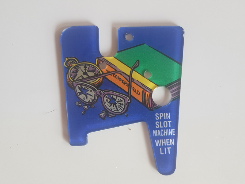 Twilight Zone Slot Machine Plastic